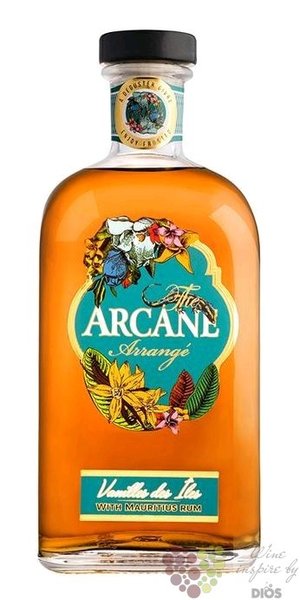 Arcane Arrange  Vanilles des Iles  flavored Mauritian rum 40% vol.  0.70 l