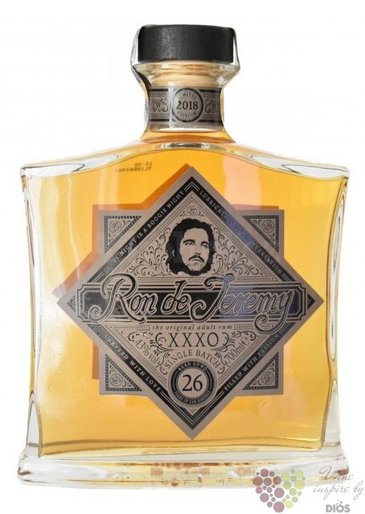 Ron de Jeremy 2018  XXXO  aged 26 years Panamas rum 43% vol.  0.70 l
