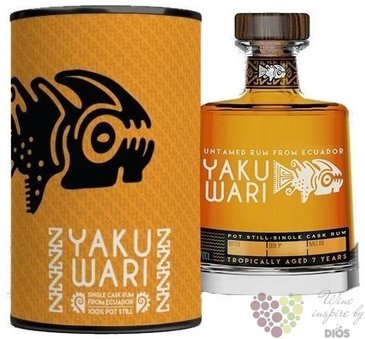 Yaku Wari  Single Cask batch. 6  untamed Ecuador rum 48.2% vol.  0.70 l