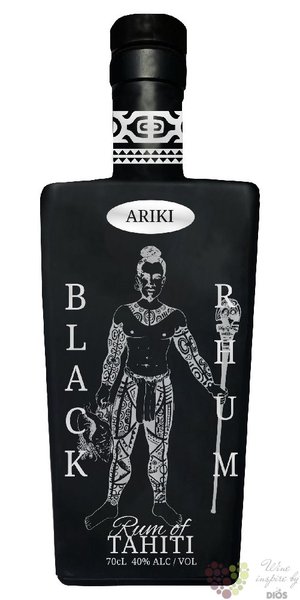 Ariki  Black  Tahiti of rum  40% vol.  0.70 l