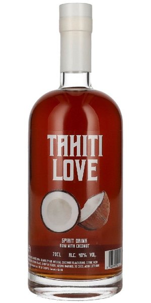 Ariki  Love Coconut  Tahiti Sugar cane spirits 40% vol.  0.70 l