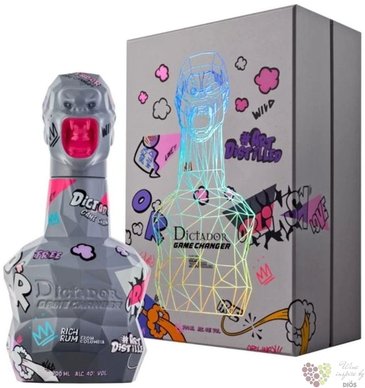 Dictador Game Changer „ Grey &amp; Pink ” unique Colombian rum  40% vol.  0.70 l