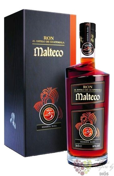 Malteco „ Reserva Rara ” aged 25 years Panama rum 40% vol.  0.70 l