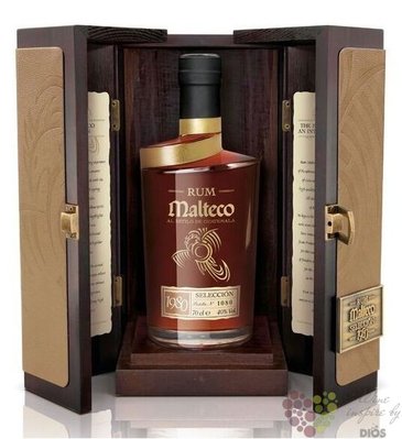 Malteco 1980  Seleccion  vintage rum of Guatemala 40% vol. 0.70 l