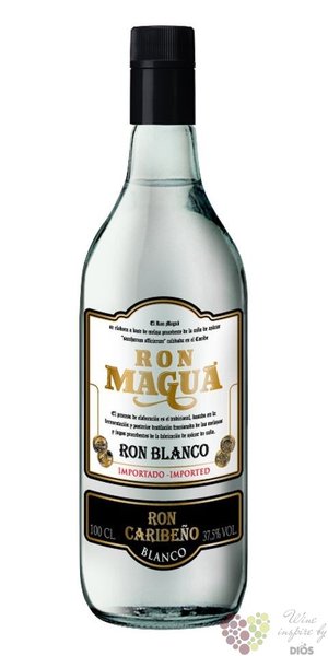 Magua „ Blanco ” white rum of Dominican republic 37.5% vol.    1.00 l