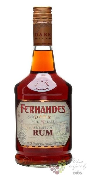 Rum Spiced Admiral Vernons Old J DARK  40%0.70l
