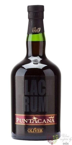 Puntacana club „ Black ” aged Dominican rum 38% vol.  0.70 l