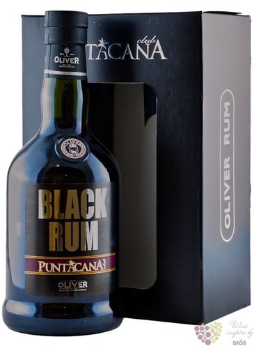 Puntacana club „ Black ” aged Dominican rum 38% vol.  0.70 l