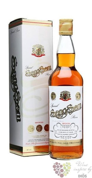 Sang Som „ Special ” aged rum of Thailand 40% vol.  0.70 l