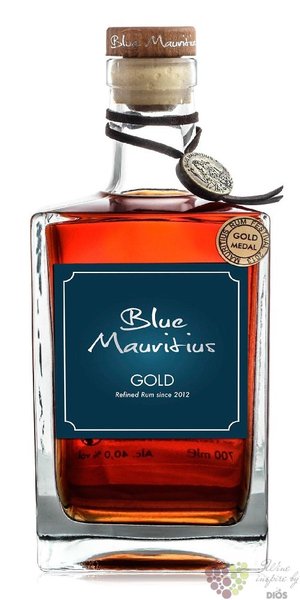 Blue Mauritius „ Gold ” Mauritian rum liqueur 40% vol. 0.70 l