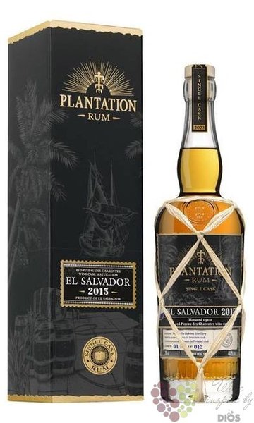 Plantation Single cask 2023 „ el Salvador 2015 ” Barbados rum  48.7% vol.  0.70 l