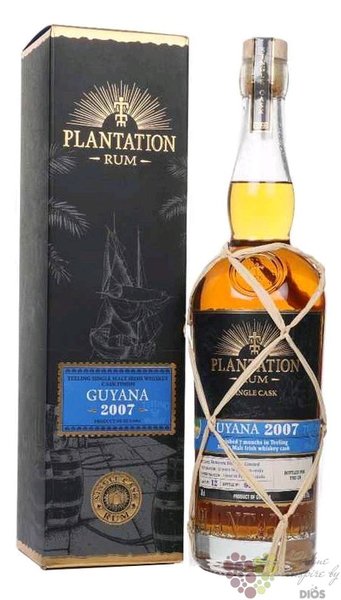 Plantation Single cask 2022 „ Teeling cask finish 2007 ” Guyana rum 53.7% vol. 0.70 l