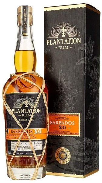 Plantation Single cask 2019  West Indies Barbados XO  aged Caribbean rum 48% vol.  0.70 l
