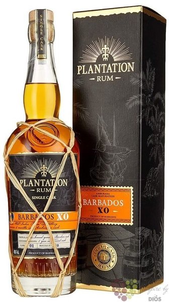 Plantation Single cask 2019  West Indies Barbados XO  aged Caribbean rum 48% vol.  0.70 l