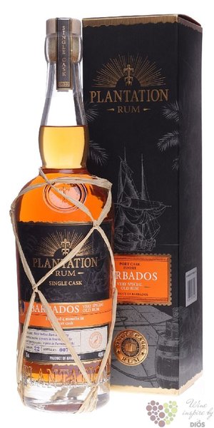 Plantation Single cask 2022  Port Cask 2016  Barbados rum 44.9% 0.70l