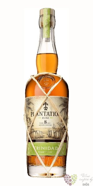 Plantation Special Edition „ Grand Terroir Trinidad ” aged 8 years rum 42% vol.  0.70 l