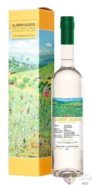 Clairin „ Sajous 2019 ” autentic Haiti rum 56.5% vol.  0.70 l