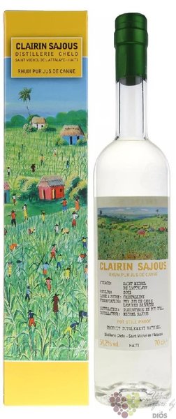 Clairin  Sajous 2021  autentic Haiti rum 54.2% vol.  0.70 l