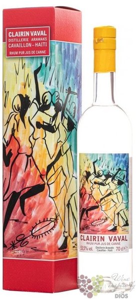 Clairin „ Vaval 2021 ” autentic Haiti rum 53.3% vol. 0.70 l