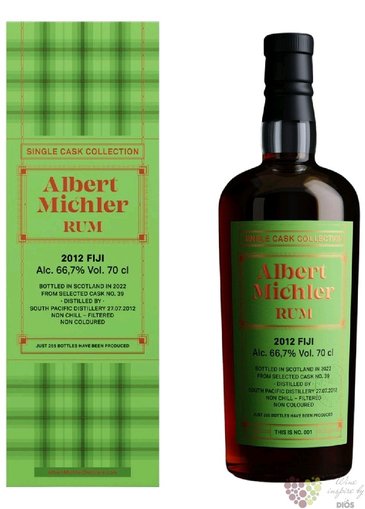 Albert Michler Single Cask 2012  Fiji  aged rum 66.7% vol.  0.70 l