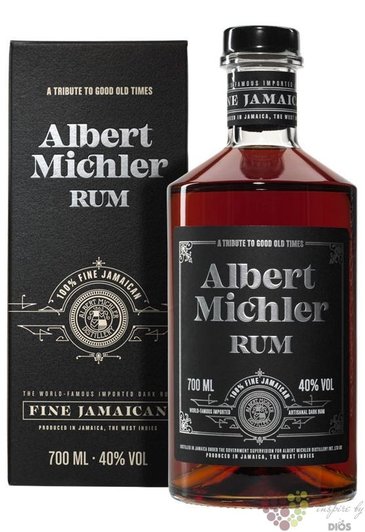 Albert Michler „ Jamaican Dark ” aged Jamaican rum 40% vol.  0.70 l