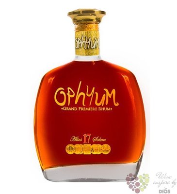 Oliver &amp; Oliver „ Ophyum 17 aňos ” Dominican rum 40% vol.  0.70 l