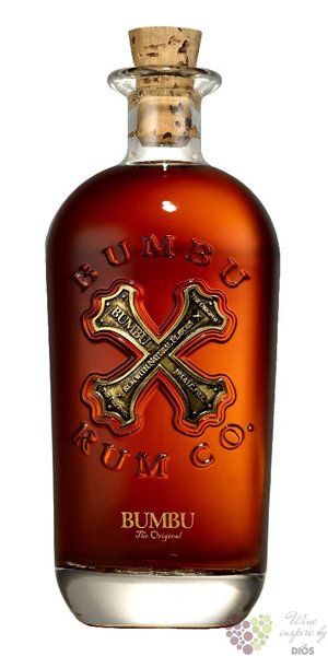 Bumbu „ the Original Craft ” artesanal Barbados spirit 40% vol.  0.70 l
