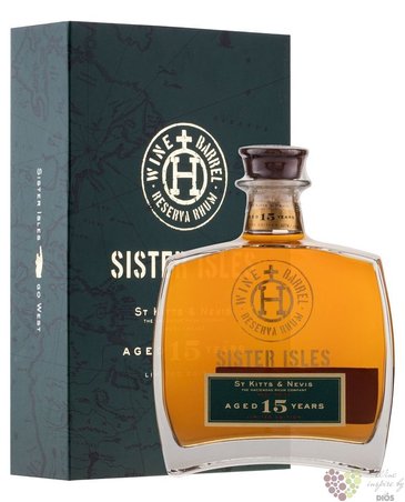 Sister Isles  Reserva wine barrel  aged 15 years rum of St. Kitts &amp; Nevis 45%vol.  0.70 l