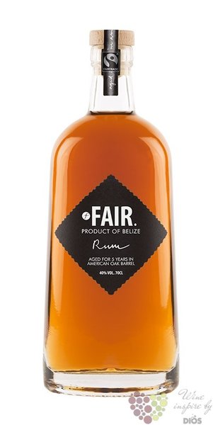 Fair Extra old  Belize  aged caribbean rum 40% vol.   0.70 l