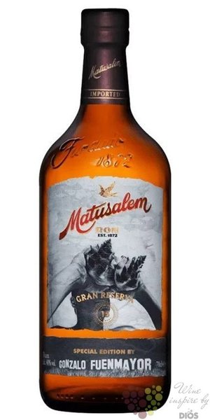 Matusalem  Fuenmayor  aged 15 years Cuban rum 40% vol.  0.70 l