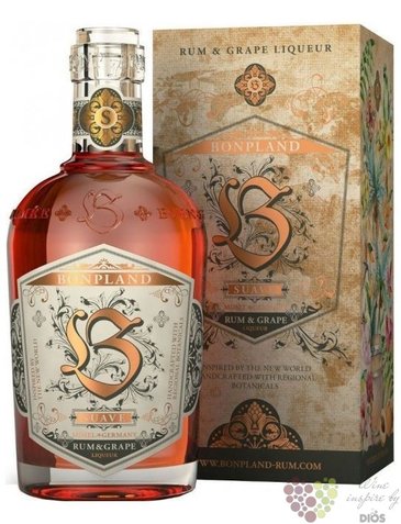 Bonpland Suave  Rum &amp; Grape  flavored caribbean rum 30% vol.  0.50 l