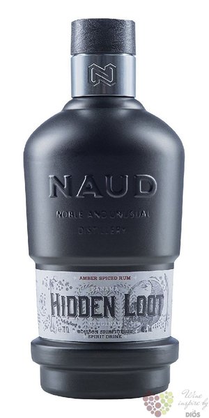 Naud  Hidden Lood  spiced Panamas rum by Naud 40% vol.  0.70 l