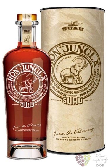 Jungla  Brandy Suau cask  aged Dominican rum 40% vol.  0.70 l