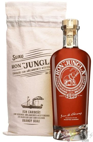 Jungla „ Brandy Suau cask ” aged Dominican rum 40% vol.  0.70 l