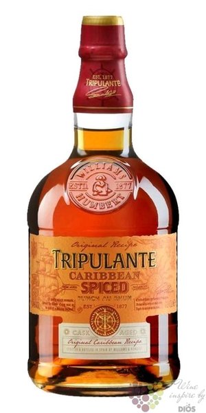 Tripulante „ Spiced ” flavored Caribbean rum 34% vol.  0.70 l