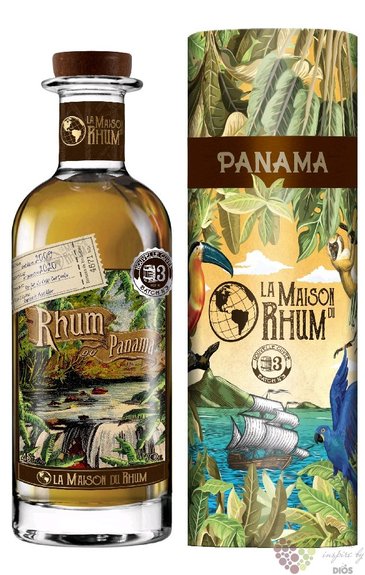 la Maison du Rhum III. 2009 „ Palo Cortado Sherry cask ” aged rum of Panama 45% vol.  0.70 l
