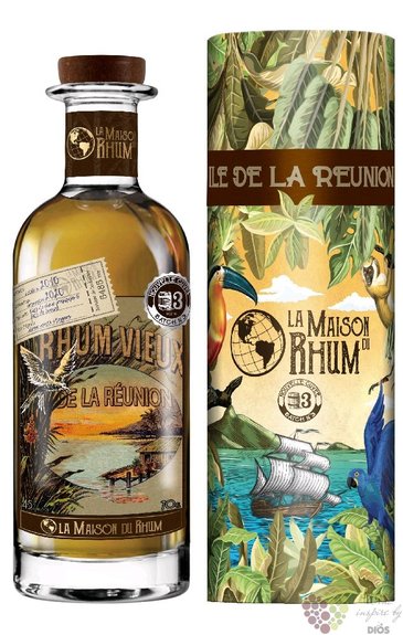 Riviére du Mat 2010 „ la Maison du Rhum III. ” aged Réunion rum 45% vol.  0.70 l