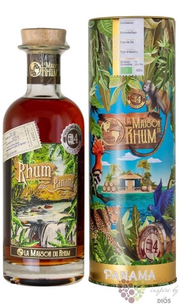 la Maison du Rhum IV. 2010 „ Oloroso Sherry cask ” aged rum of Panama 48% vol.  0.70 l