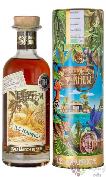 Chamarel 2012 „ la Maison du Rhum IV. ” aged Mauritian rum 53% vol.  0.70 l