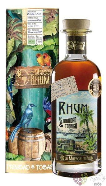 Angostura 2009 „ la Maison du Rhum V. ” aged Trinidad &amp; Tobago rum 53% vol.  0.70 l