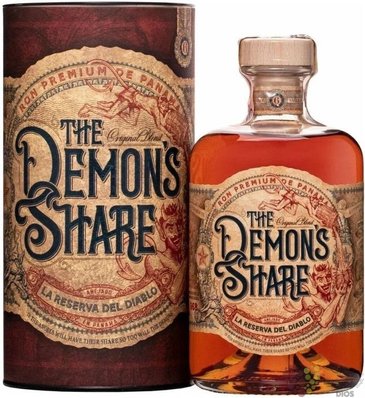 the Demons Share  la Reserva Del Diablo  Panamas rum 40% vol.  3.00 l
