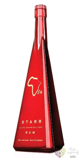 Starr Ultra Superior light Mauritian rum 40% vol.  0.70 l