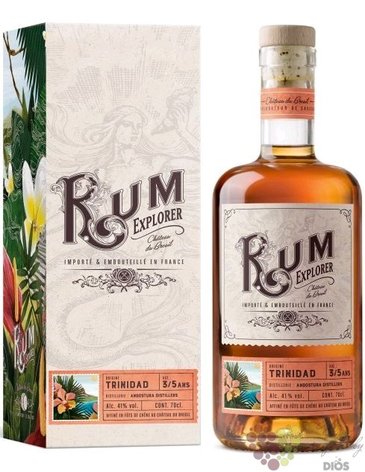Explorer Chateau du Breuil „ Angostura ” aged Trinidad rum 41% vol.  0.70 l