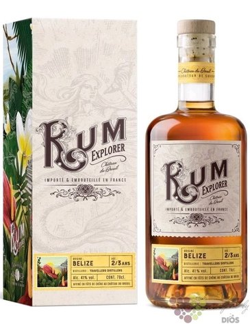 Explorer Chateau du Breuil  Travelers  aged Belize rum 41% vol.  0.70 l