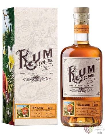 Explorer Chateau du Breuil  Pathum Thani Province  aged Thailand rum 42% vol.  0.70 l