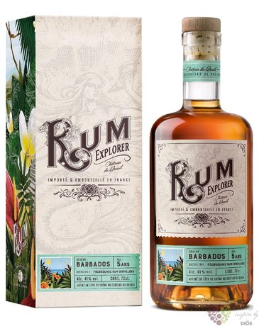 Explorer Chateau du Breuil „ Foursquare ” aged Barbados rum 41% vol.  0.70 l