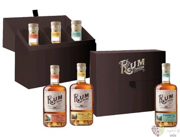 Explorer „Trinidad &amp; Barbados &amp; Belize ” rum collection 41% vol. 3x0.20 l