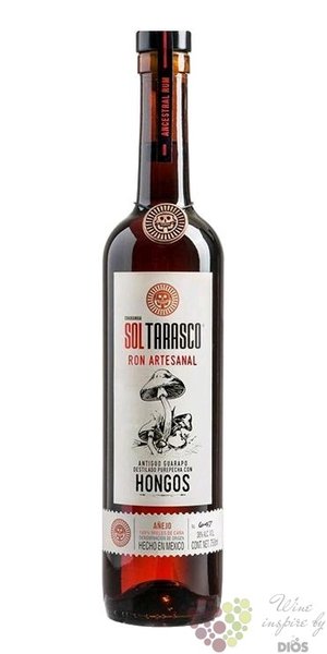 Sol Tarasco Charanda aged 4 years Hongos Mexican rum Pacheco family 40% vol.  0.70 l