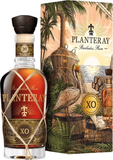 Planteray  XO 20th anniversary  Barbados rum 40% vol.  0.70 l