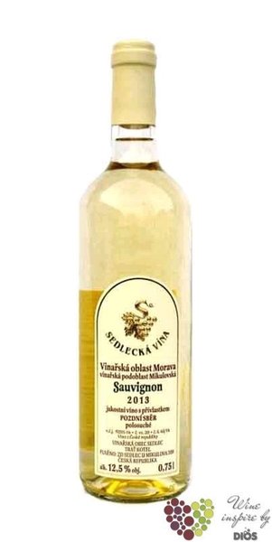 Sauvignon blanc 2011 pozdn sbr Sedleck vna  0.75 l